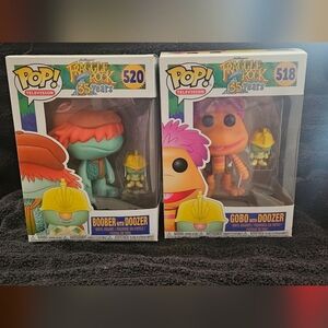 Funko Pop! Fraggle Rock Boober & Gobo with Doozer (Set of 2)